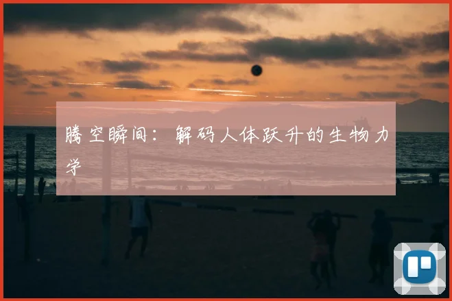 腾空瞬间:解码人体跃升的生物力学